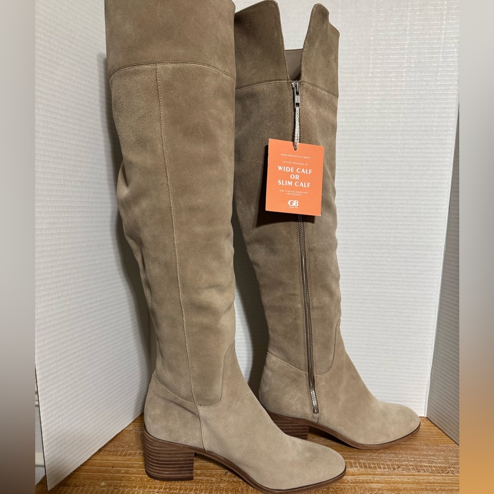 Gianni Bini over-the-knee suede boot sz 10